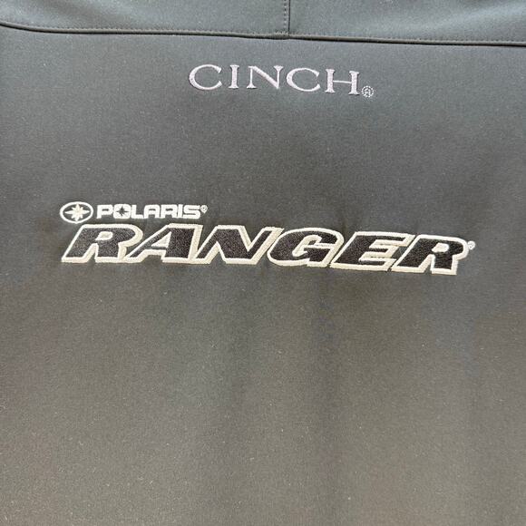 Cinch Jacket Men's XL Athletic Fit Polaris Ranger Embroidered logo Work Wear - Picture 10 of 16